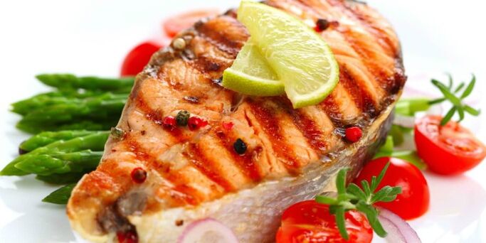 peixe com vegetais para perder peso