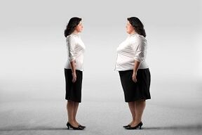 antes e depois de perder peso com a dieta ducan