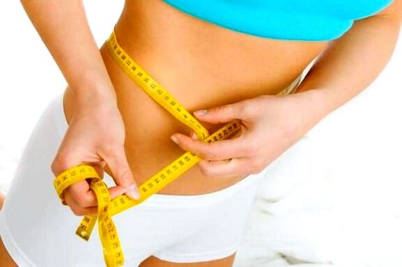 medição da cintura enquanto perde peso por semana em 7 kg