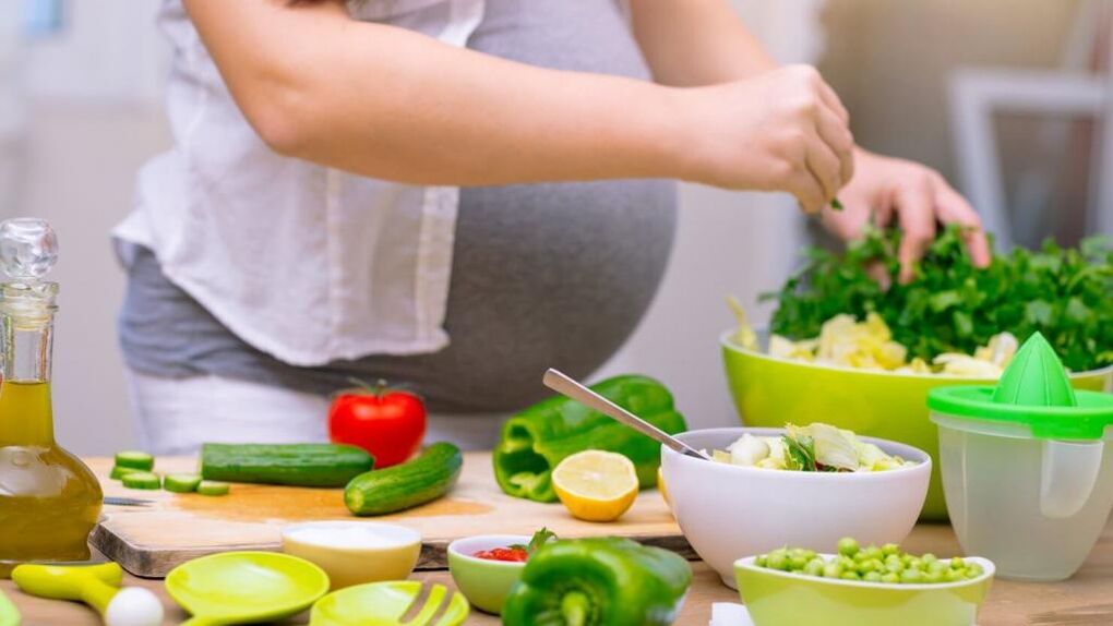 legumes para uma dieta preguiçosa durante a gravidez