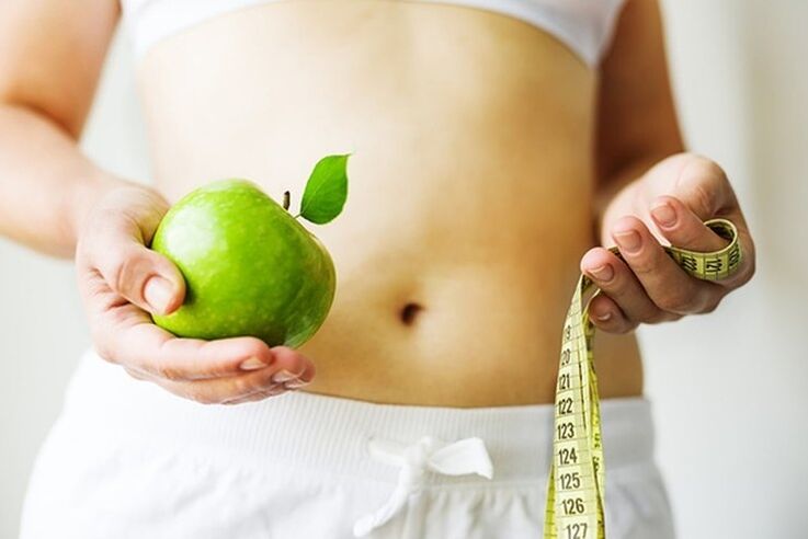 perder peso com a dieta da maçã